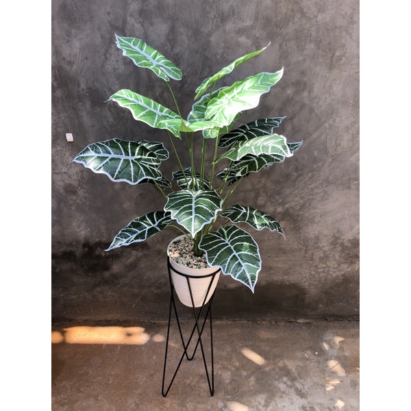 COD / KELADI NEON ARTIFICIAL DENGAN STANDING JUMBO