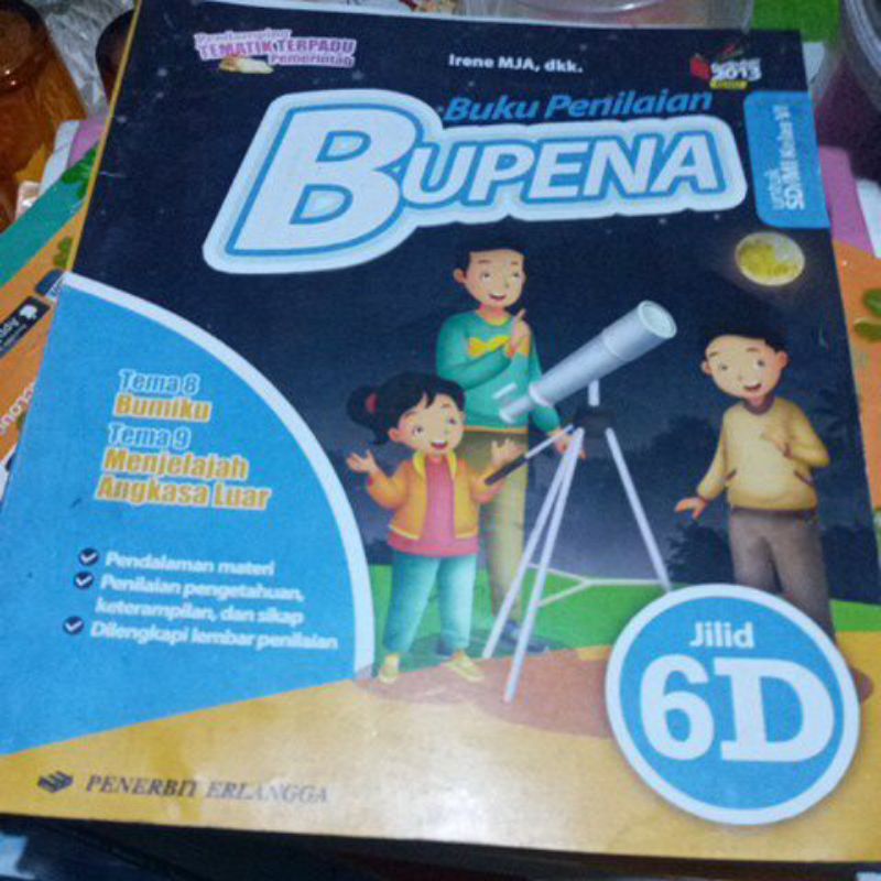 Bupena jilid 6D untuk SD/ Mi kelas 6