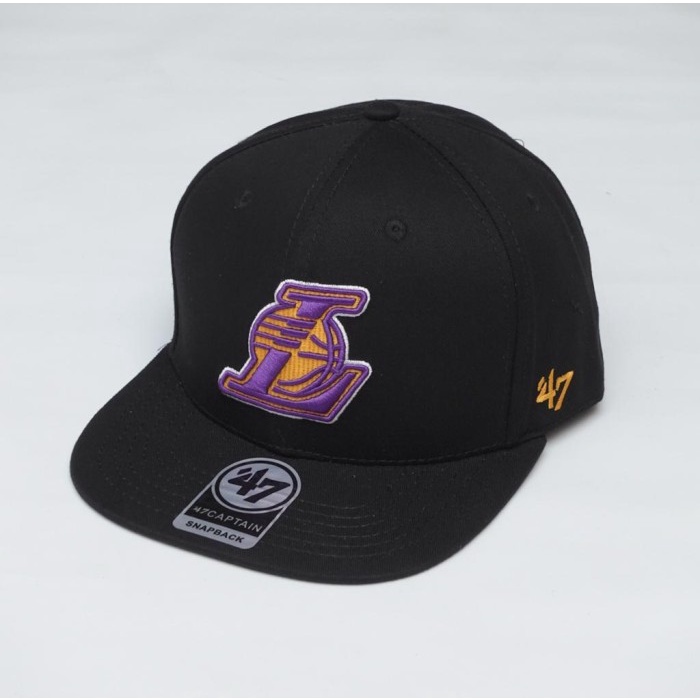 Topi 47 Captain Snapback Lakers Original Black