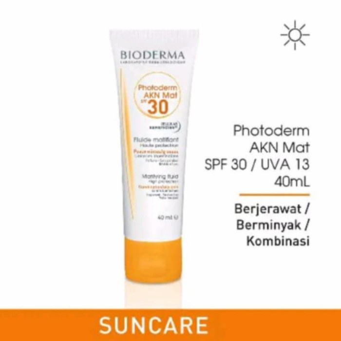 Ivangkiagrosir Bioderma Photoderm Akn Mat Spf 30 40Ml Original