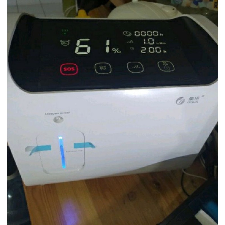Oxygen consentrator full touchsreen mesin oksigen GISUN