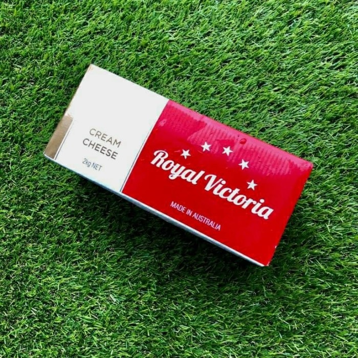 

Royal Victoria Cream Cheese Keju Krim Impor Halal Bahan Campuran Makanan Baking Kue Roti Pekanbaru 1