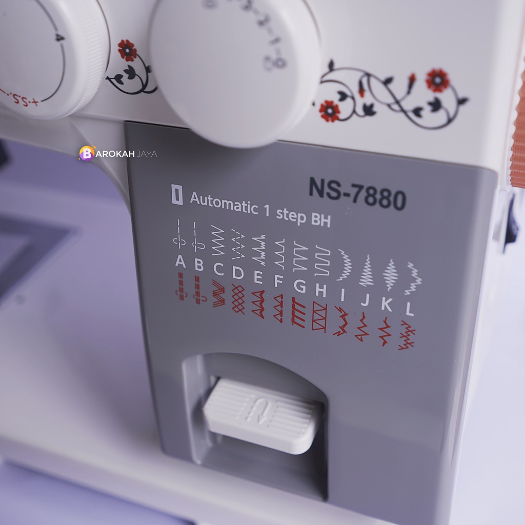Mesin Jahit Semi Portable Janome NS-7880