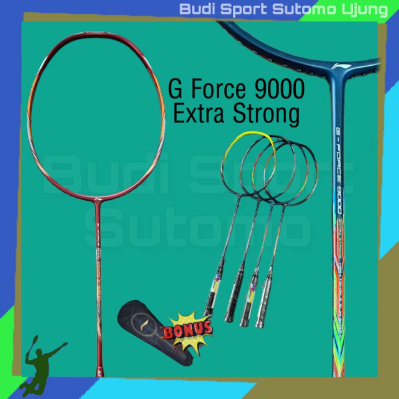 RAKET LINING G FORCE 9000 EXTRA STRONG