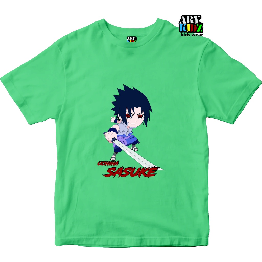 Kaos Anak /Kaos ANIME SASUKE /KAOS ANAK LAKI LAKI