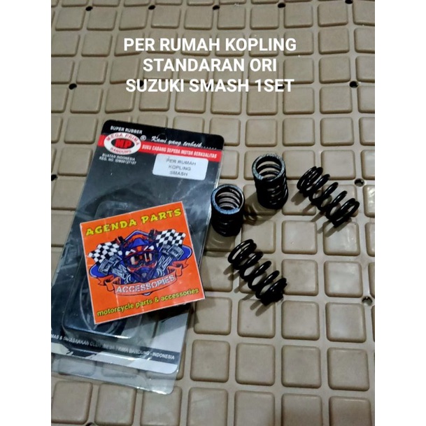 PER KOPLING PER RUMAH KOPLING SUZUKI SMASH STANDARAN ORI 1SET 4 BIJI