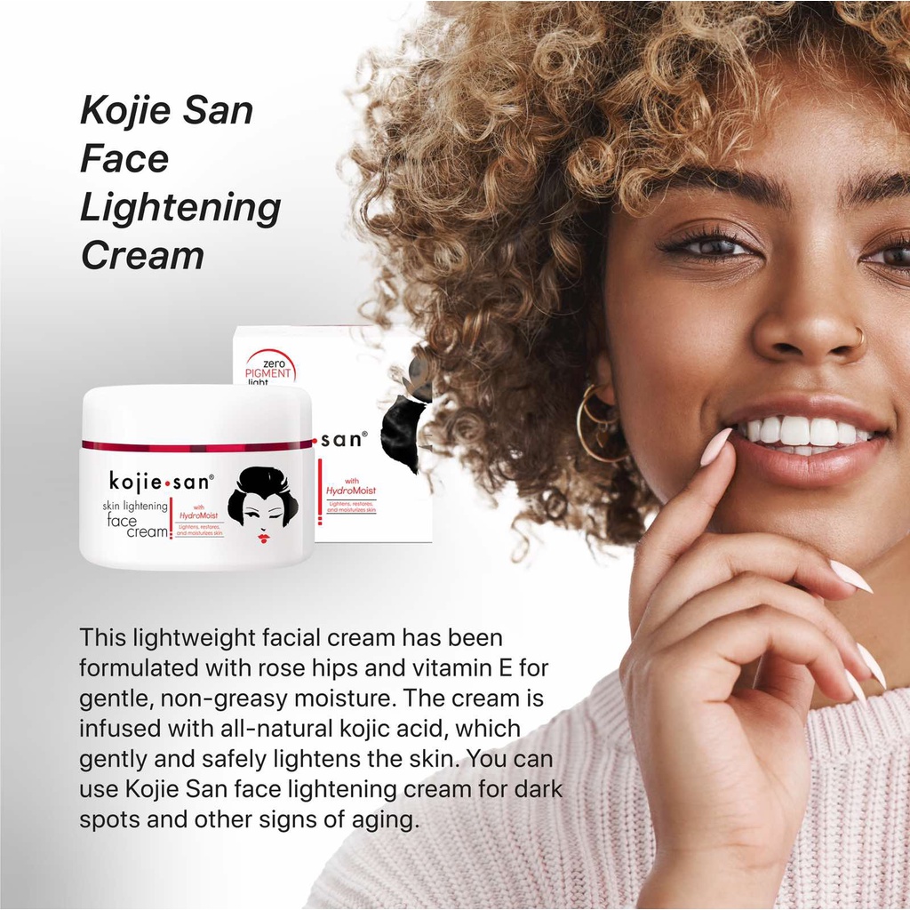 KOJIE SAN Face Lightening Cream 30g | KOJIE SAN Skin Lightening Cleanser+Toner 2in1