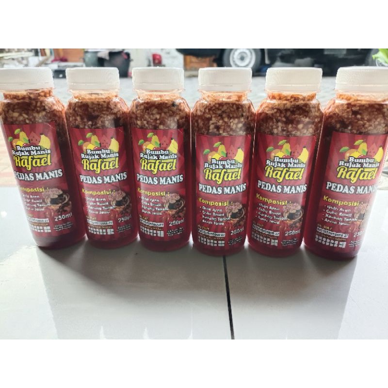 

bumbu rujak/ petis mercon/sambal/bumbu rujak manis Rafael 250ml