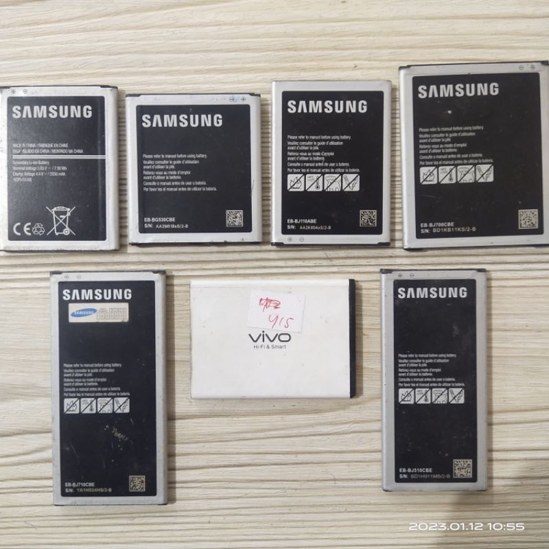 batre baterai Samsung j7 2016 J1 2016 j2 prime j700f j5 2016 y15 orii copotan