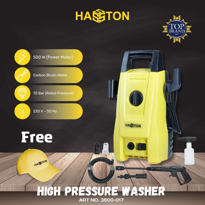 Cleaner Hasston Jet Cleaner High Pressure / Mesin Cuci Mobil 3600-017