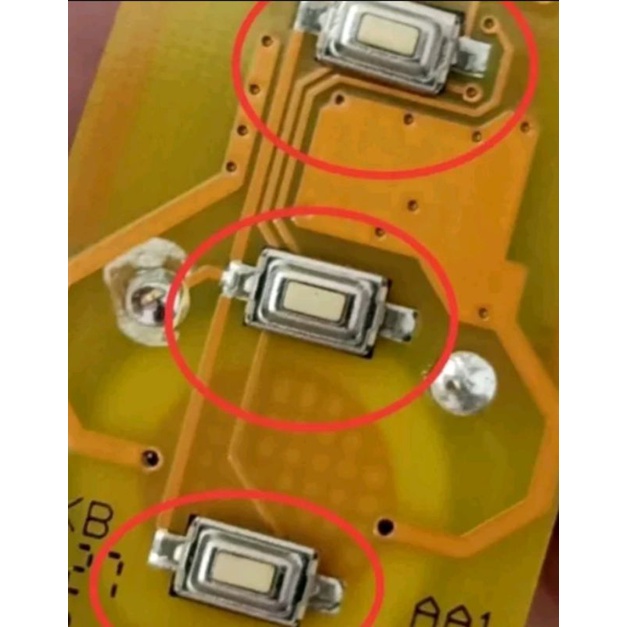 Tombol Saklar Switch Remote Alarm Mobil Motor / Switch Remot Alarm