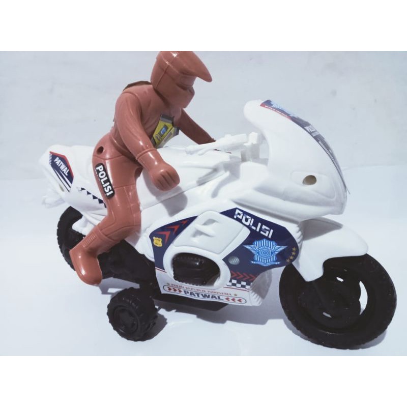 MAINAN MURAH.... MAINAN ANAK2 MOTOR PATROLI POLISI