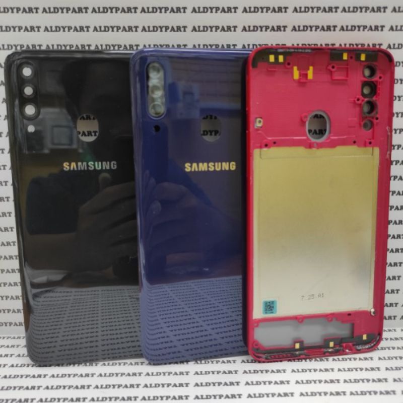 Casing Kesing Housing Fullset Bezzel Bazzel Backdoor Samsung galaxy A20s A207 A207f Original