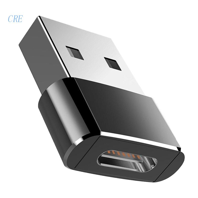 Cre Quick Converter USB Tipe A Male To USB Tipe C Female Transfer Data Charging Connector Converter Adapter GreatPerform