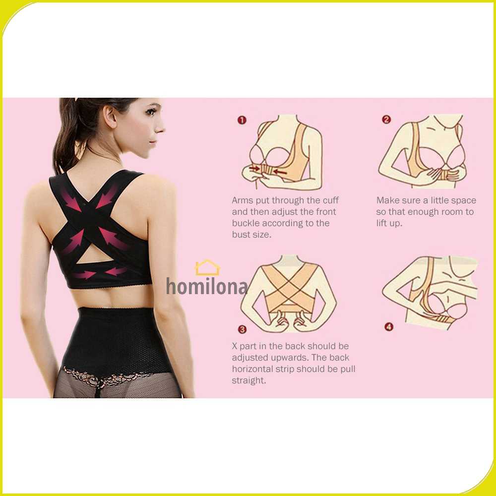 Genkent Korset Tali Body Harness Punggung Breast Support - BBJ-16