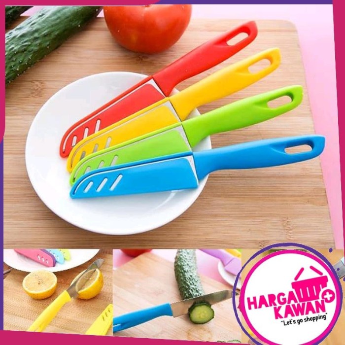 [Pisau Dapur] Pisau Dapur Buah Sayur Tajam / Pemotong Makanan / Grosir [Knife]