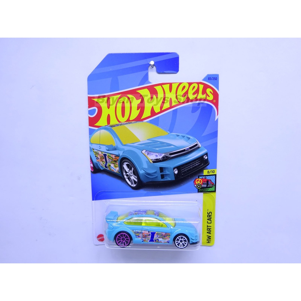 Hot Wheels 08 Ford Focus Hijau Tosca I