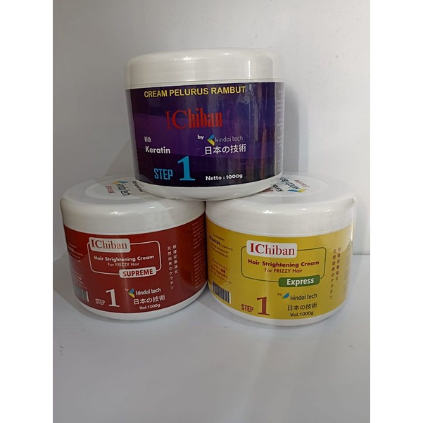 smooting keratin Ichiban step 1 kemasan 1kg