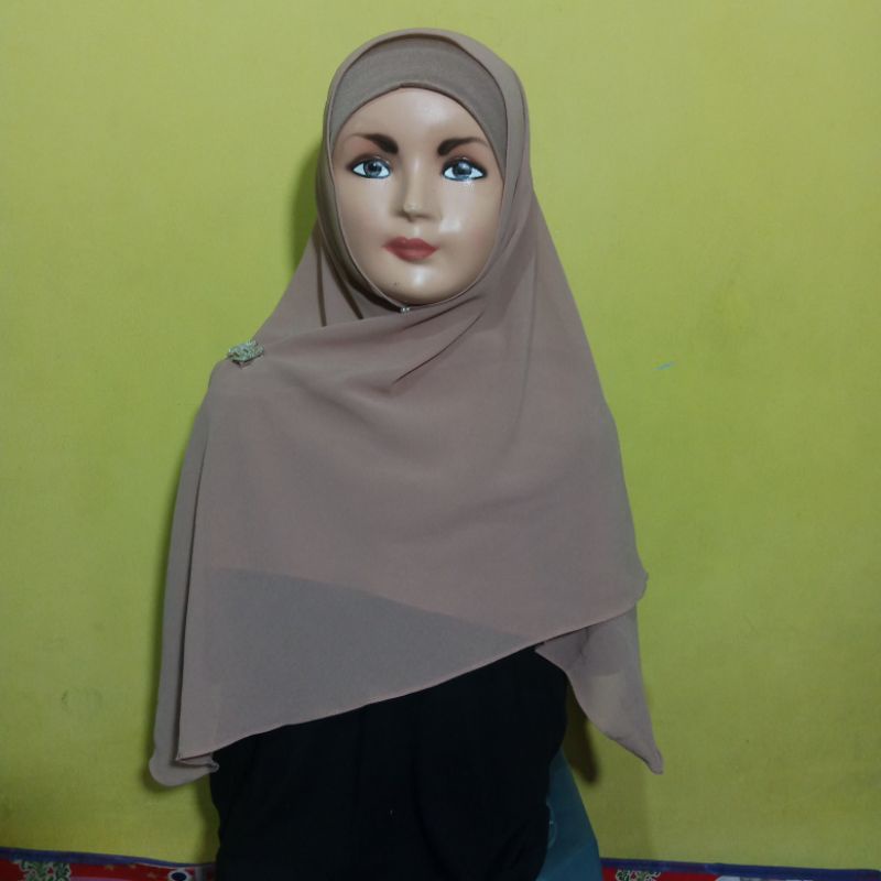 HIJAB/JILBAB/KERUDUNG PASMINA OVAL ANAK CERUTY BABYDOLL TERBARU(anak 2-8tahun)