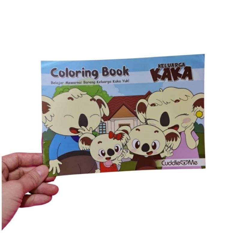 

Buku mewarnai keluarga kaka cuddleme.Colouring book cuddleme
