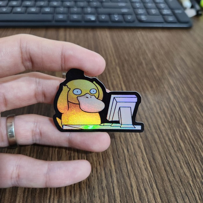 

Sticker Hologram Anime - PSH1366 - Pokemon - Psyduck