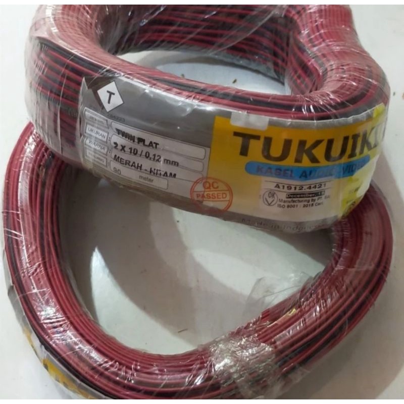 Kabel Serabut NYZ 2x10 (90M) FULL TUKUIKI (Best Quality)