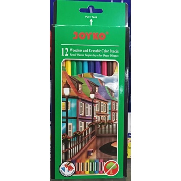 

PENSIL WARNA JOYKO CP-109/PENSIL WARNA JOYKO ISI 12 WARNA + PENGHAPUS