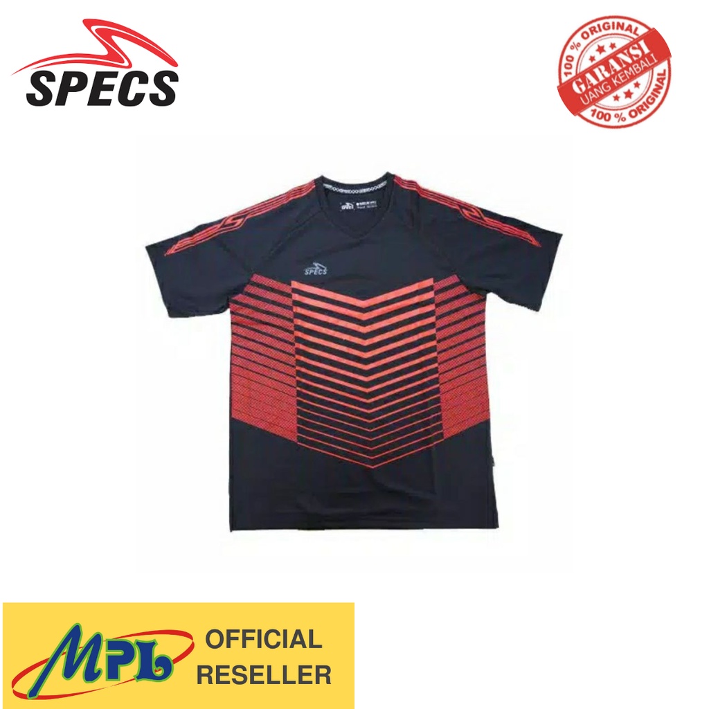 BAJU KEEPER / KIPER SPECS GUARDIAN GK JERSEY SS BLK/RED