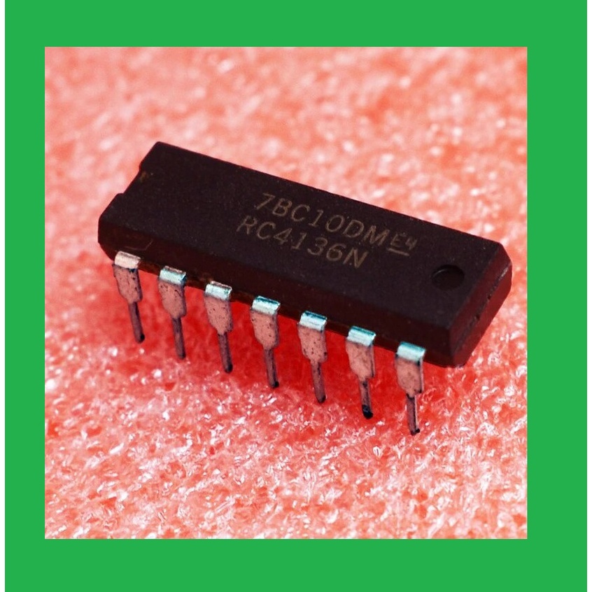 IC RC4136 quad op-amp general purpose original texas instrument