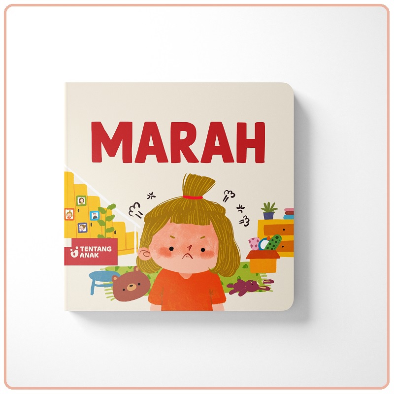 Tentang Anak Board Book Marah | Buku Cerita Anak