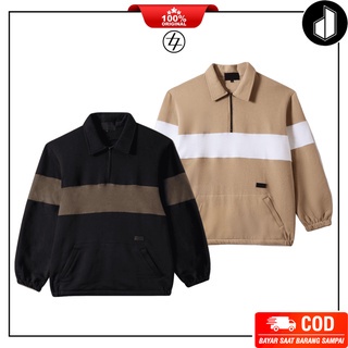 Half Zip Sweater Original Quzzy Crewneck 105