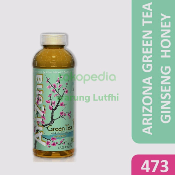 Arizona Green Tea Ginseng n Honey 473ml