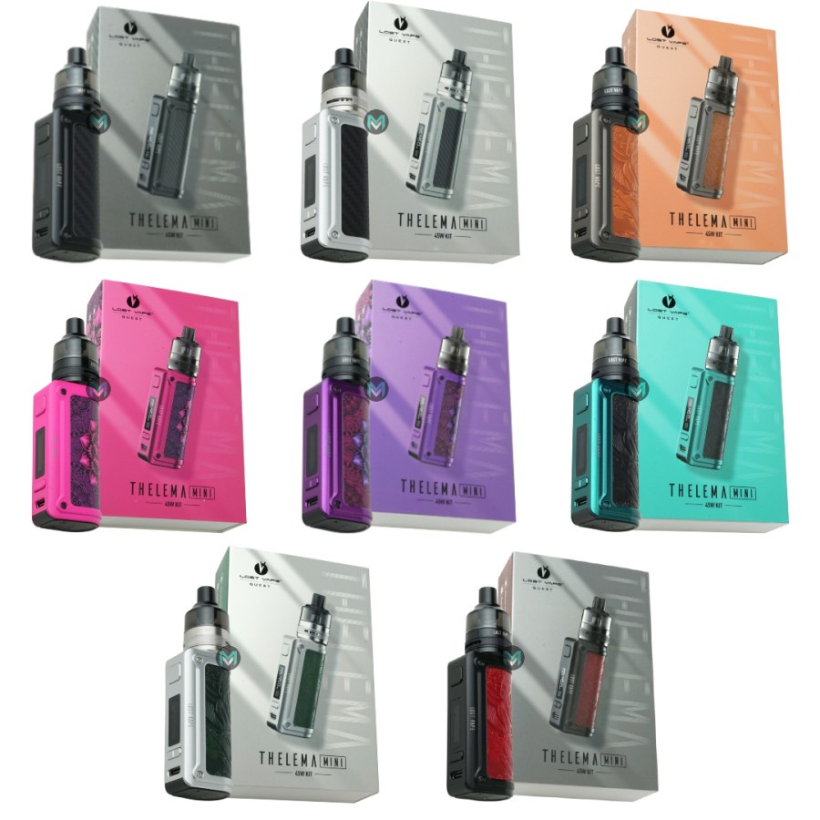 THELEMA MINI KIT WITH UB LITE TANK THELEMA MINI 45W AUTHENTIC by LOST VAPE