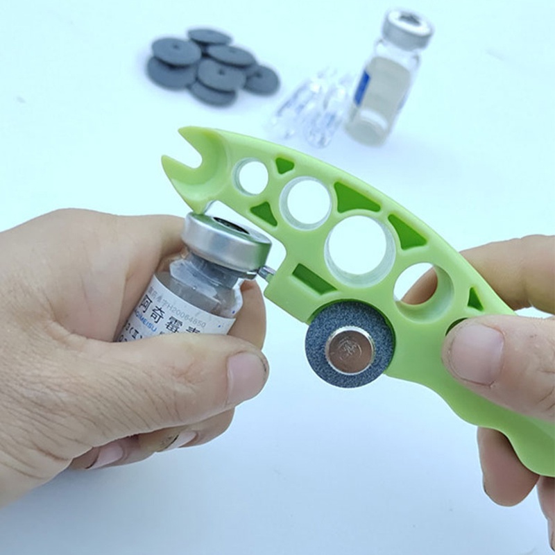 Pembuka Botol Ampul Plastik Multifunction Ampoule Bottle Opener Alat Pembuka Pemotong Botol Ampul Pembuka Botol Kaca Medis Untuk Perawat / Ampoule Bottle Opener / Alat Pembuka Pemotong Botol Ampul