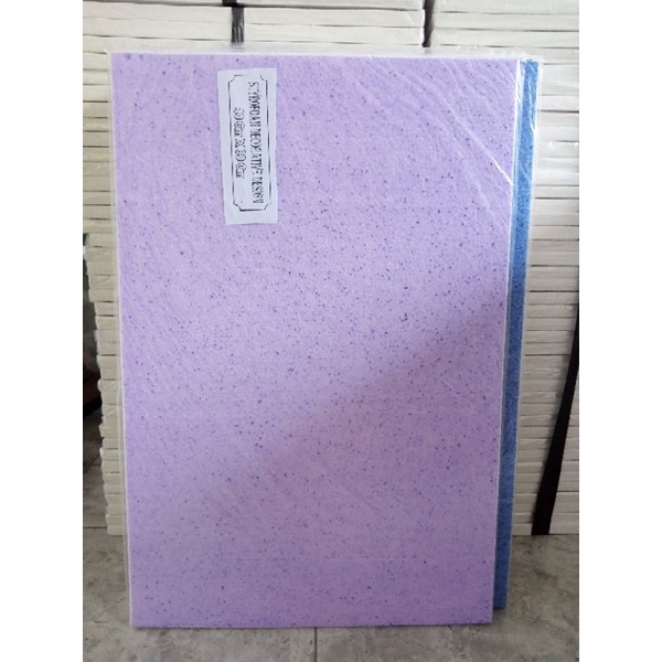 

Paket STYROFOAM/GABUS WARNA (UNGU) uk 40x60x1cm @12pcs