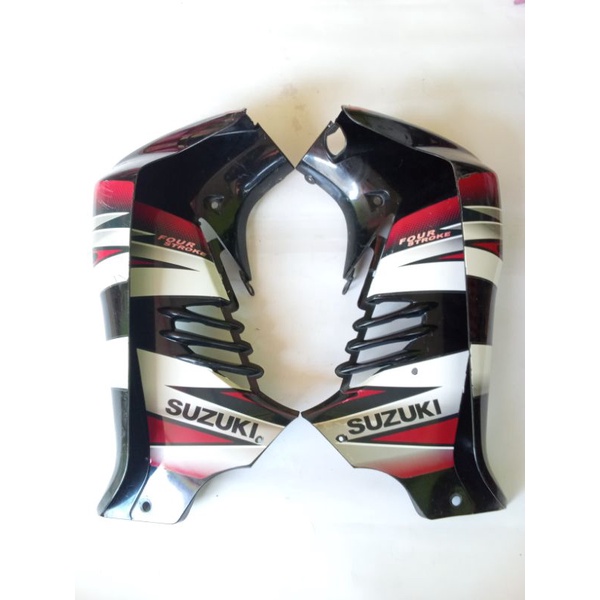 BODY DEPAN SAYAP DEPAN LUAR DALAM SUZUKI SHOGUN R 125 SEKEN ORIGINAL