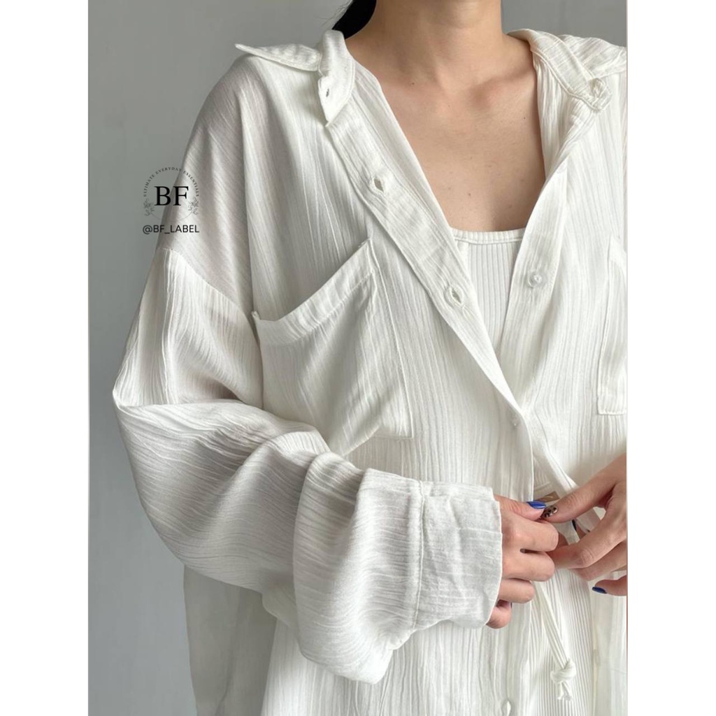 KAILA TOP 2106 | Loose Shirt | Atasan Wanita | Kemeja Loose