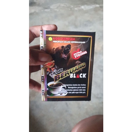 

kopi stamina BERUANG BLACK