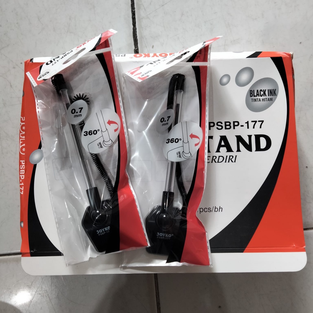 

Pulpen/Stand Pen Joyko Hitam