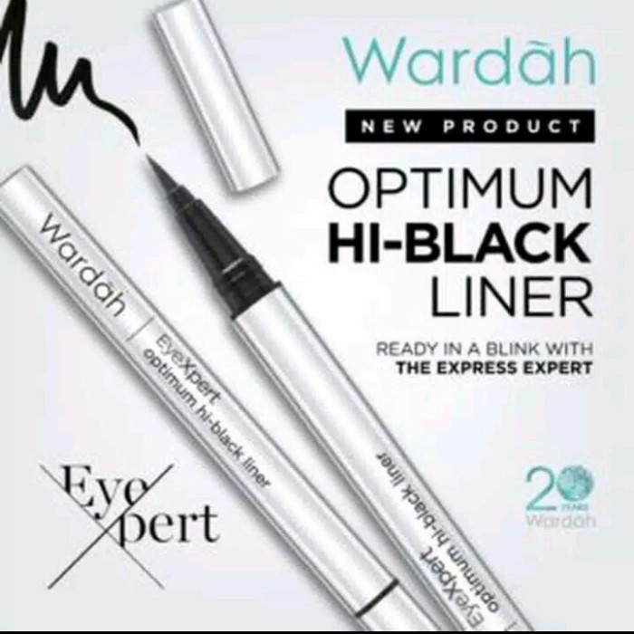 

Terlaris ✨ -Wardah EyeXpert Optimum Hi-black Liner - Eyeliner Spidol WaterProof- 2.1.23