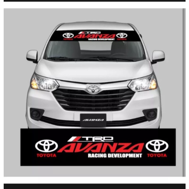 STIKER MOBIL STIKER KACA DEPAN MOBIL AVANZA STIKER CUSTOM