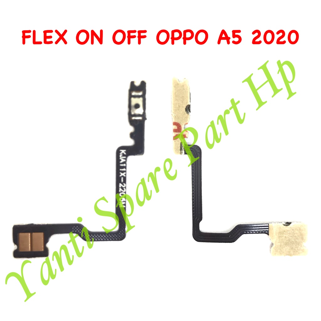 Flexible On Off Oppo A5 2020 A9 2020 A11X Original New