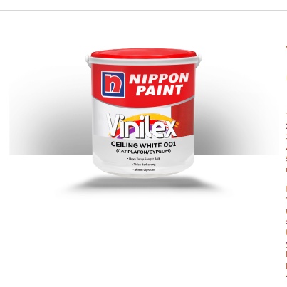 Nippon Vinilex Ceiling White (Cat Plafon/Gypsum) 5Kg