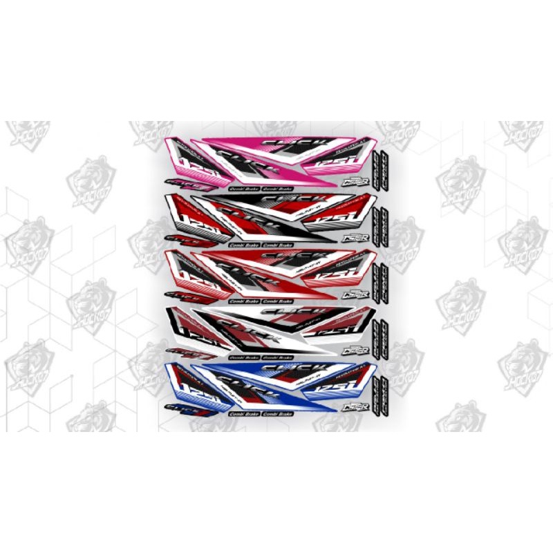 Striping vario 125i ESP click 2015