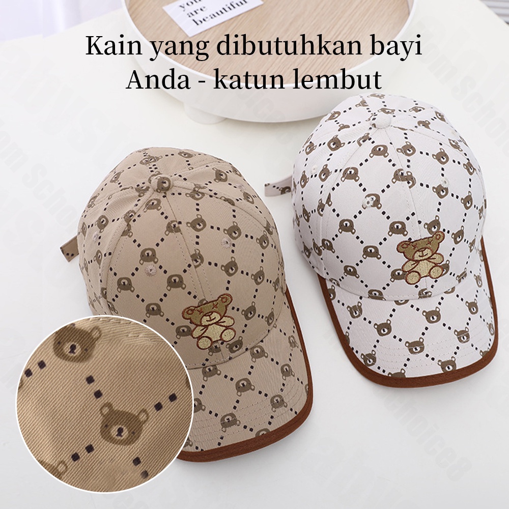 Halo Baby Topi Anak Topi Baseball Anak Bucket Anak Topi Bisbol/Laki Laki Anak Perempuan