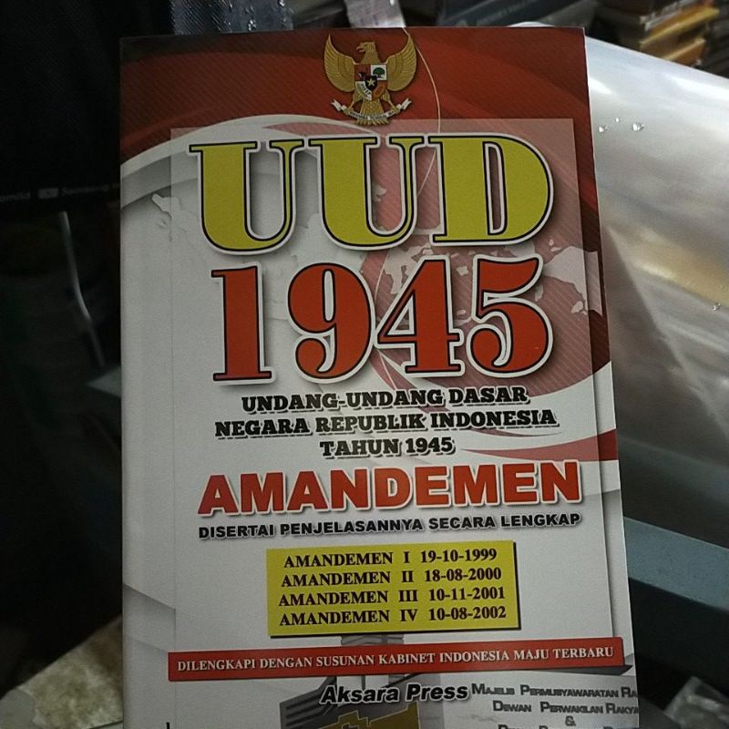 Jual Undang-undang Dasar 1945 Amandemen | Shopee Indonesia