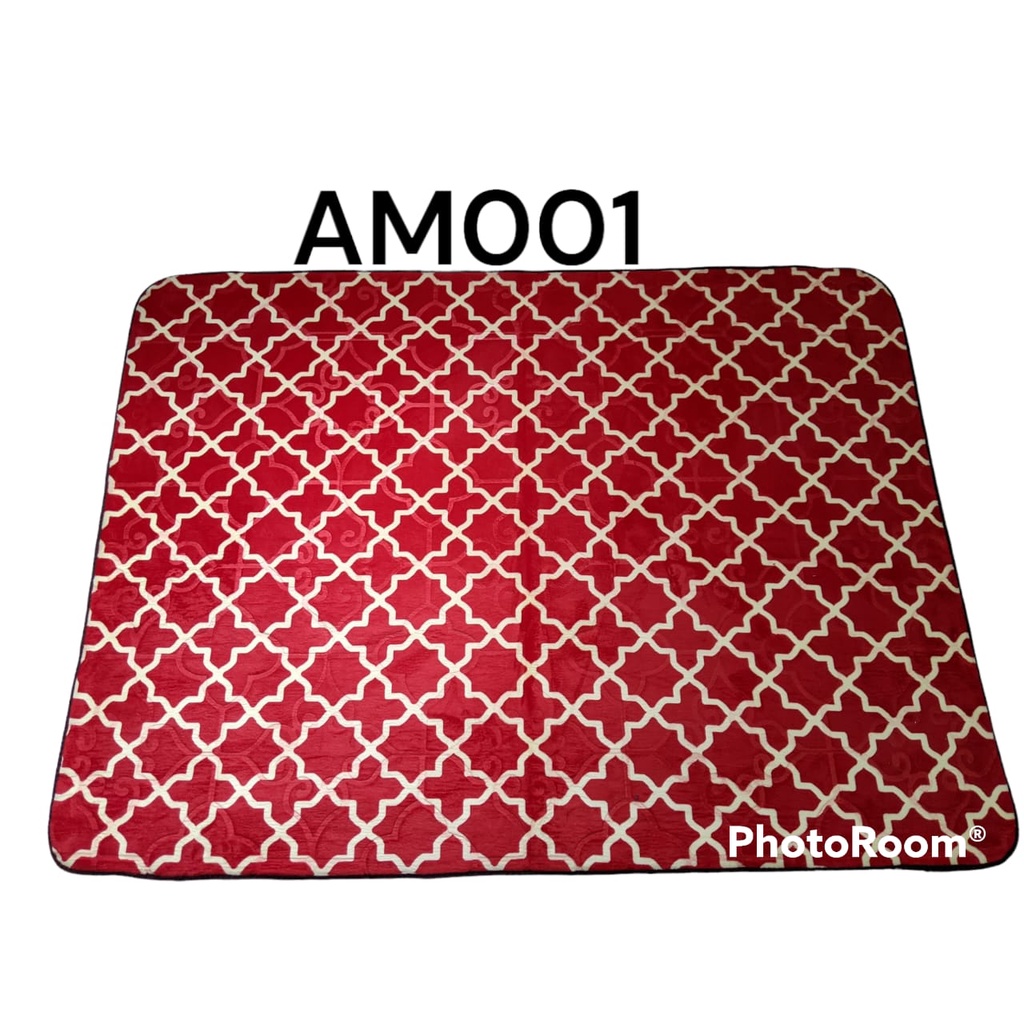 Karpet Malaysia 140X190 LAVENDER  - Karpet Busa Malaysia