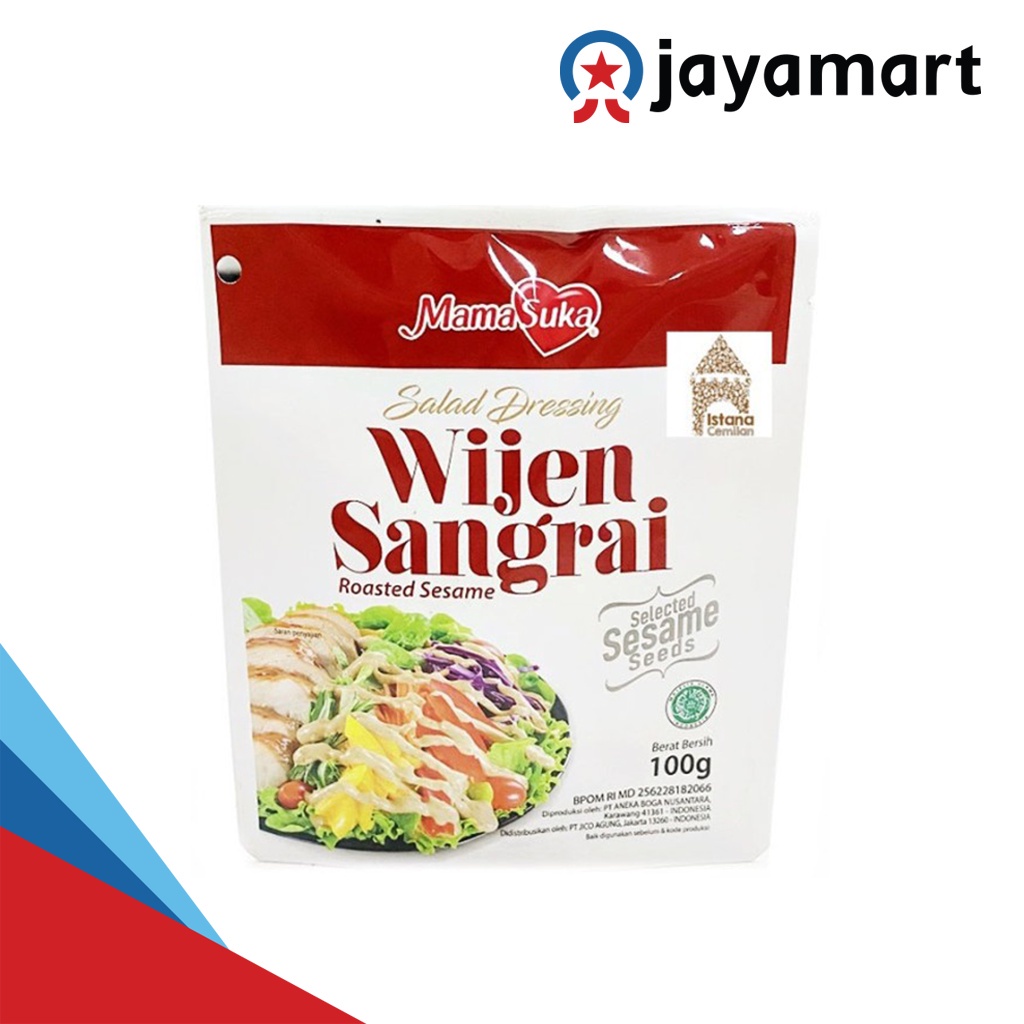 

Mamasuka Wijen Sangrai Salad Dressing 100gr Roasted Sesame HALAL