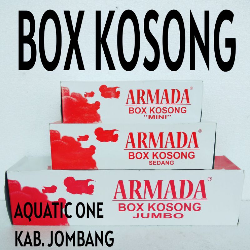 BOX KOSONG filter aquarium kecil sedang besar / jumbo box filter akuarium