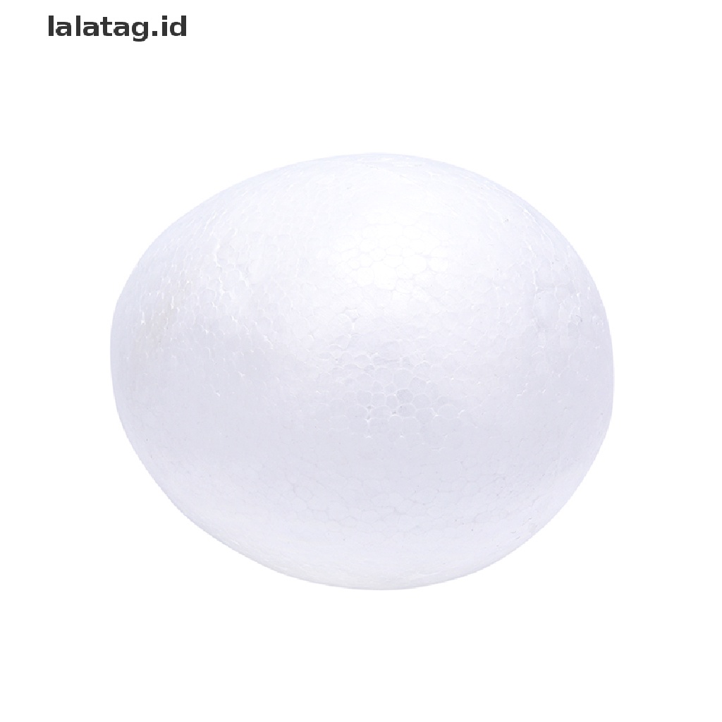 [lalatag] 10pcs Telur Paskah Styrofoam Bola Busa Handmade DIY Craft Dekorasi Pesta [ID]